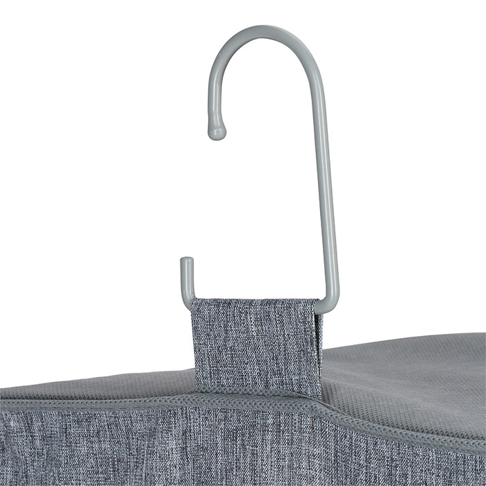 Relaxdays 2x Kleiderschrank Hängeregal 3 Fächer