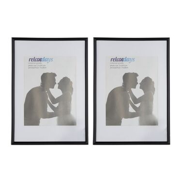 Relaxdays Bilderrahmen 2er Set 20x30 cm