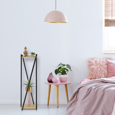 Relaxdays XL Blumenständer mit 2 Ebenen