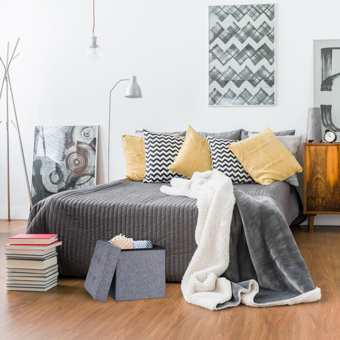 Relaxdays Sitzhocker mit Stauraum