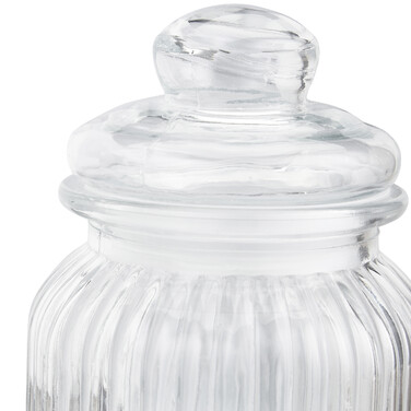 Relaxdays Vorratsgläser 6er Set 700 ml