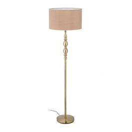 Relaxdays Stehlampe Wohnzimmer beige