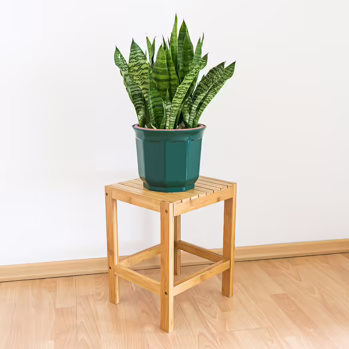 Relaxdays Blumenhocker Bambus