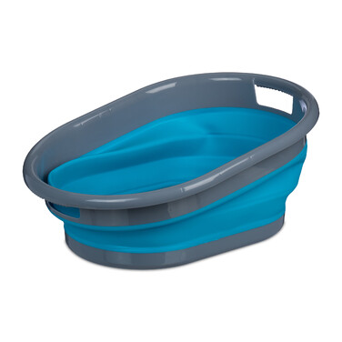Relaxdays Faltbarer Wäschekorb 21 Liter