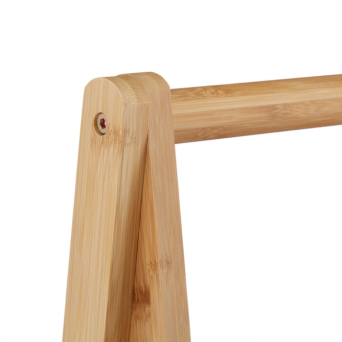 Relaxdays Kleiderständer Bambus 67 cm