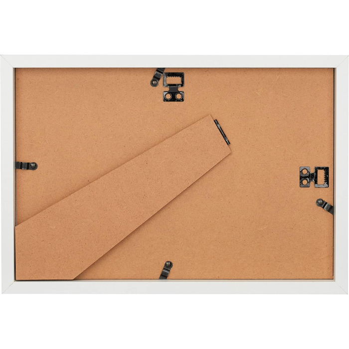 Relaxdays Bilderrahmen 2er Set, 20x30 cm, weiß (50 Zeichen)