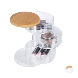 Relaxdays Make Up Organizer mit 3 Fächern