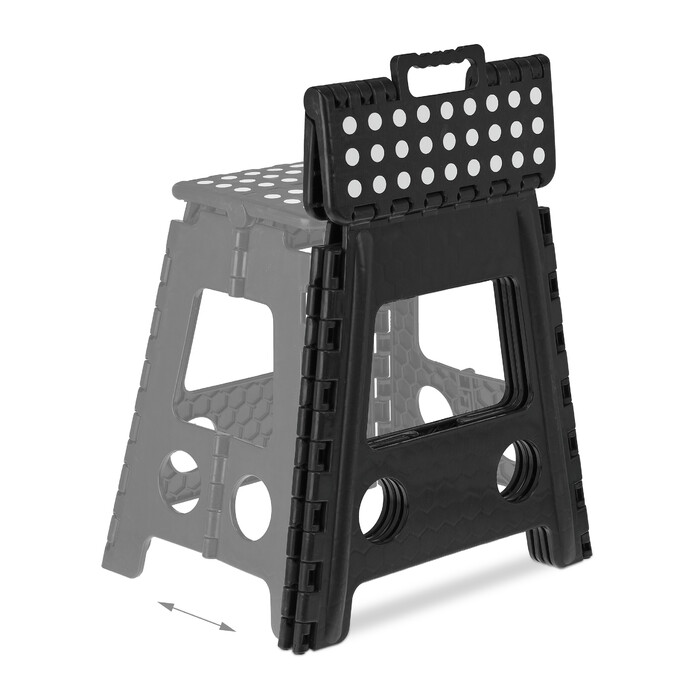Relaxdays Klapphocker faltbar XL