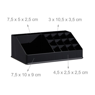 Relaxdays Make Up Organizer mit 8 Schubladen