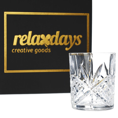Relaxdays 4er Set Whisky Gläser