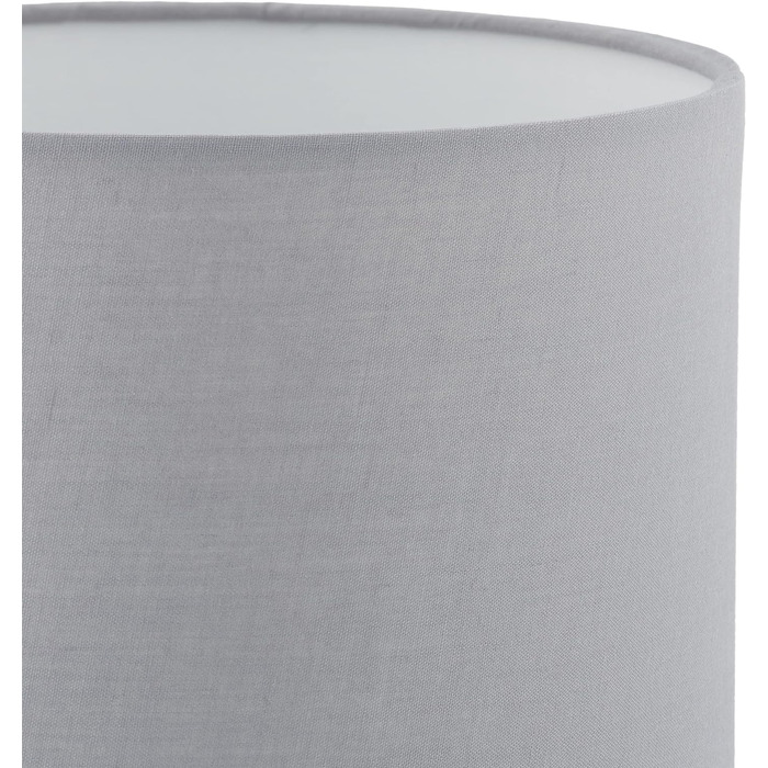 Relaxdays Nachttischlampe Touch dimmbar, moderne Touch Lampe, 3 Stufen, E14, Tischlampe, HxD: 32,5 x 18 cm, grau- (Gold)