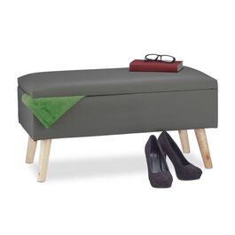 Relaxdays Sitzbank mit Stauraum