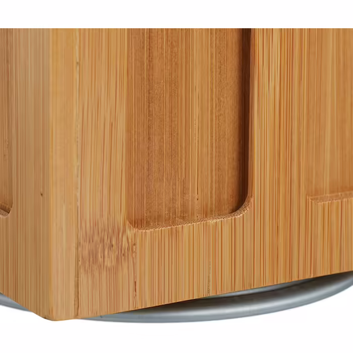 Relaxdays Kapselhalter für Cafissimo Kaffeekapseln, drehbar, Kaffee Kapselspender, , HBT: 40,5 x 14 x 14 cm, natur