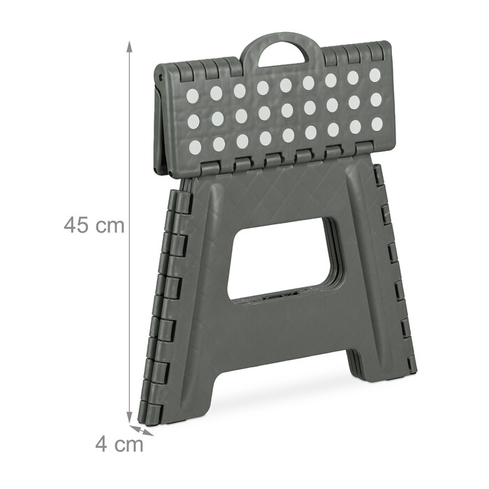 Relaxdays Klapphocker faltbar L