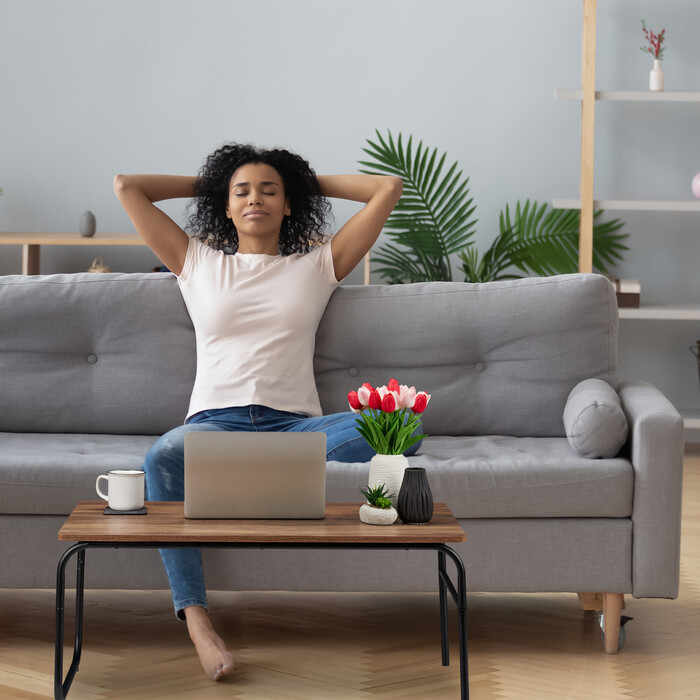 Relaxdays Industrial Couchtisch