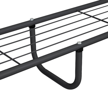 Relaxdays Metall Kleiderständer mit Ablage