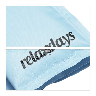 Relaxdays Hellblaue Kühlmatte für Hunde