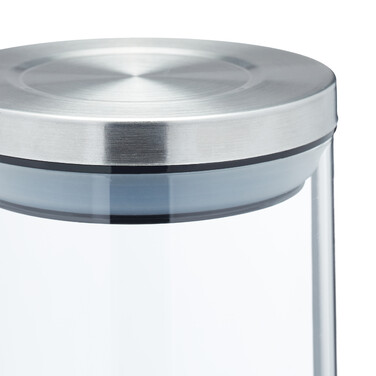 Relaxdays Vorratsgläser 4er Set je 1000 ml