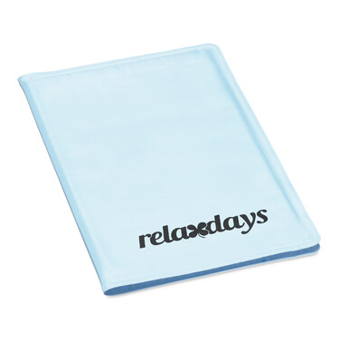 Relaxdays Hellblaue Kühlmatte für Hunde