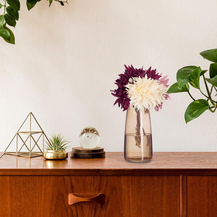 Relaxdays Vase aus Glas