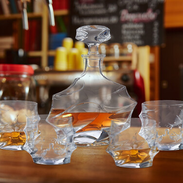 Relaxdays Whisky Set 5-teilig