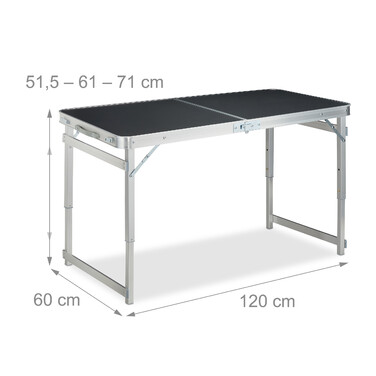 Relaxdays Campingtisch Set