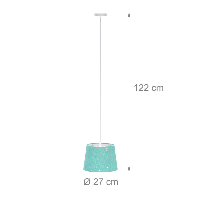 Relaxdays Kinderzimmerlampe Sterne