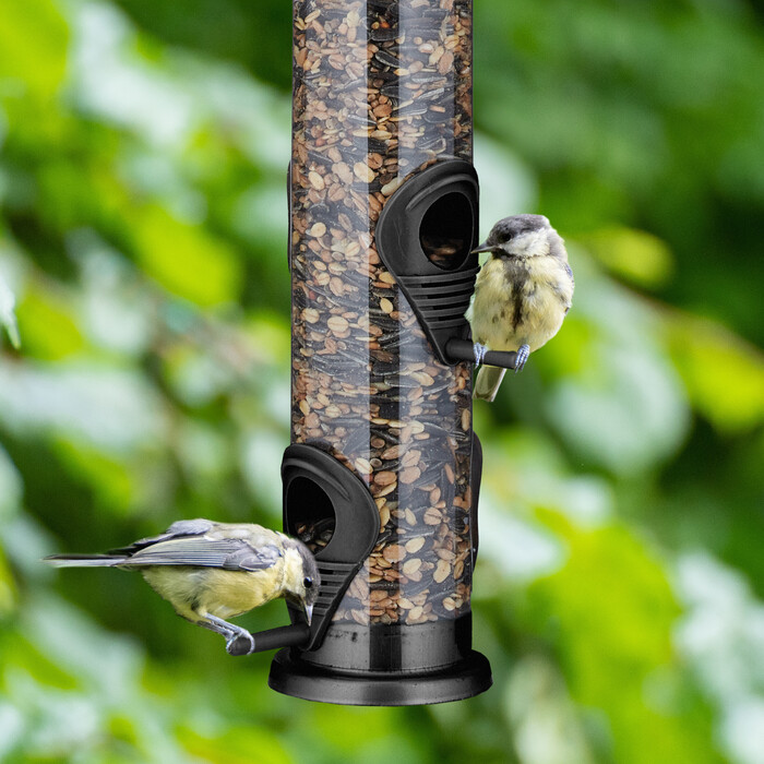 Relaxdays Vogelfutterspender zum Aufhängen