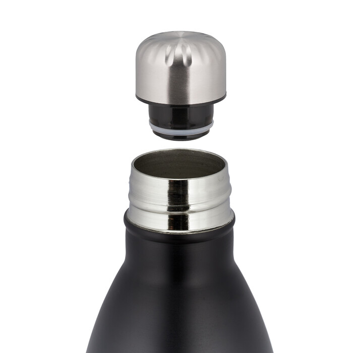Relaxdays Thermo Trinkflasche 1 Liter