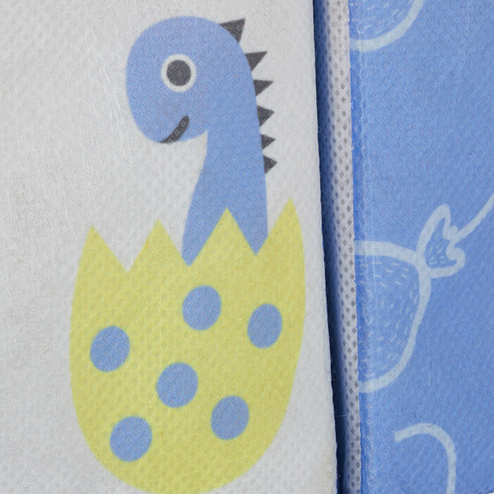 Relaxdays Kinderregal Dino mit Boxen