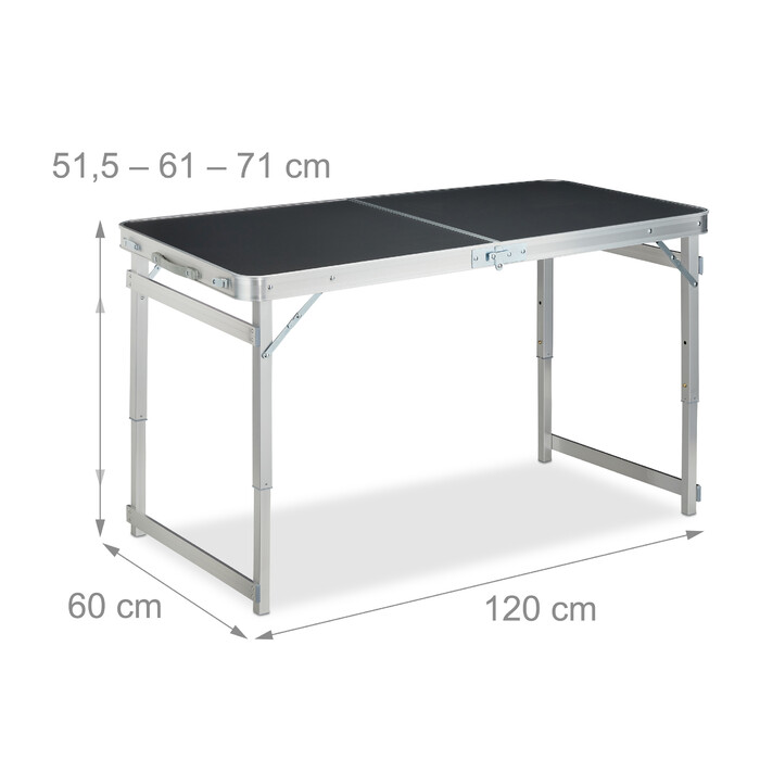 Relaxdays Campingtisch Set
