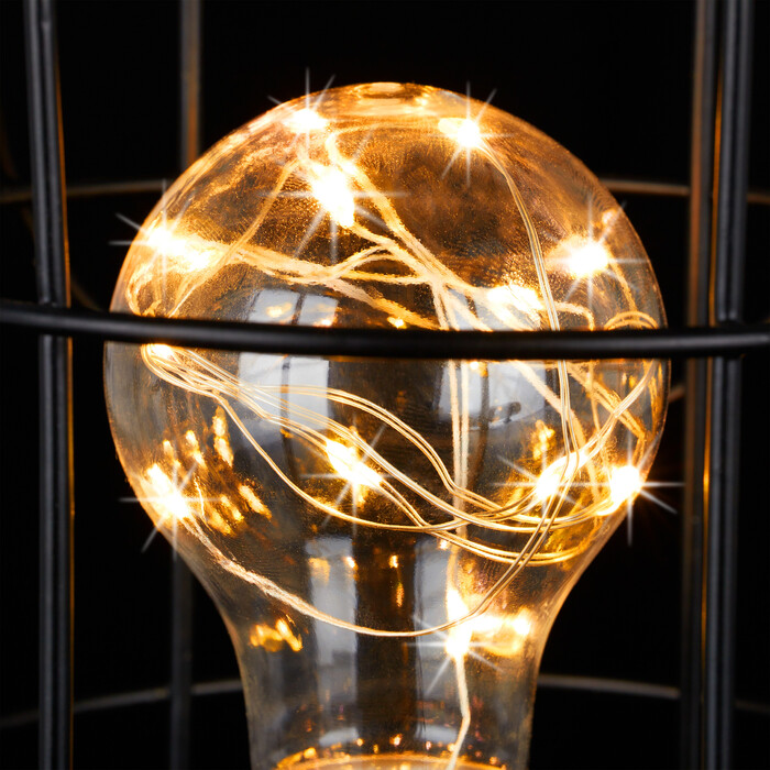 Relaxdays Tischlampe LED industrial