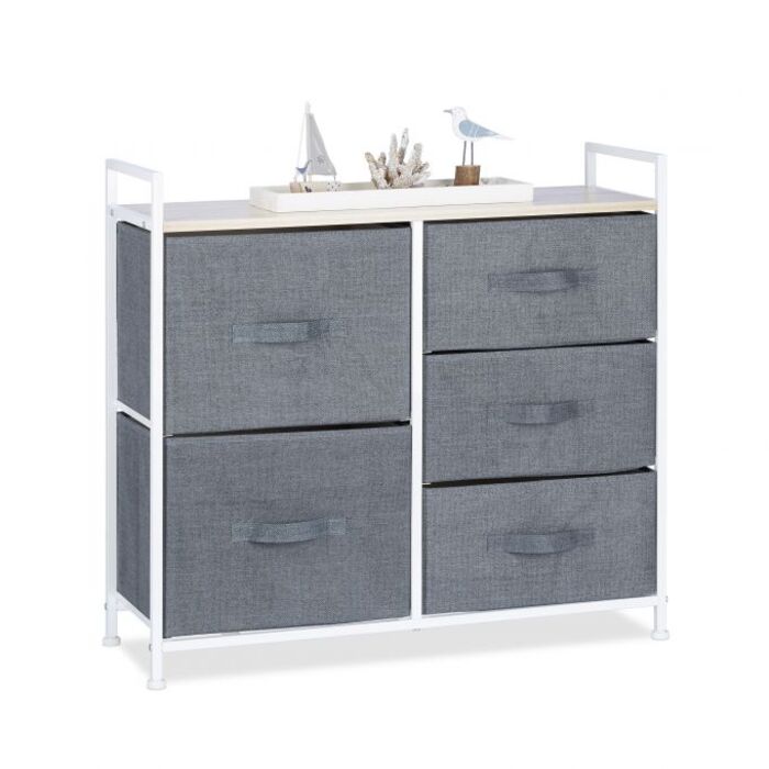 Relaxdays Regalsystem verschiedene Varianten grau