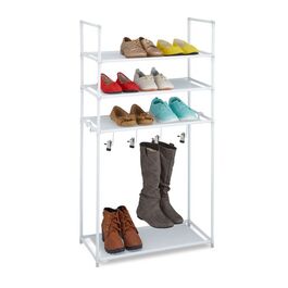 Relaxdays Schuhregal mit Stiefelfach