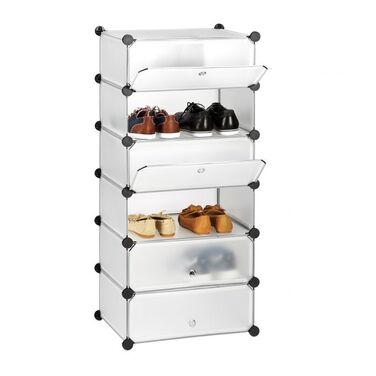 Relaxdays Schuhschrank mit 6 Fächern