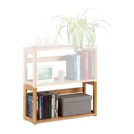 Relaxdays DIY Stapelregal aus Bambus
