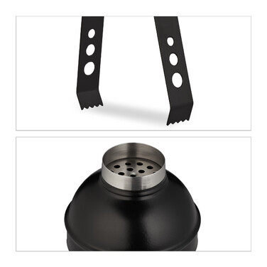 Relaxdays 5-teiliges Cocktail Shaker Set