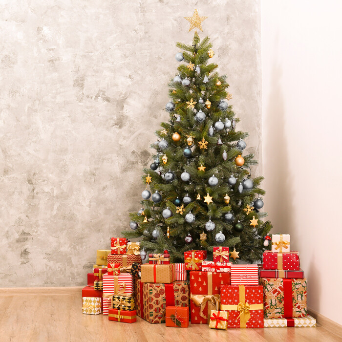 Relaxdays Weihnachtskugeln im 110er Set