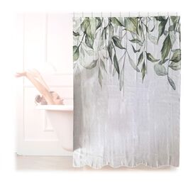 Relaxdays Duschvorhang 180x200 cm mit Motiv