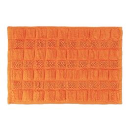 Relaxdays Badematte aus Baumwolle 60x40 cm