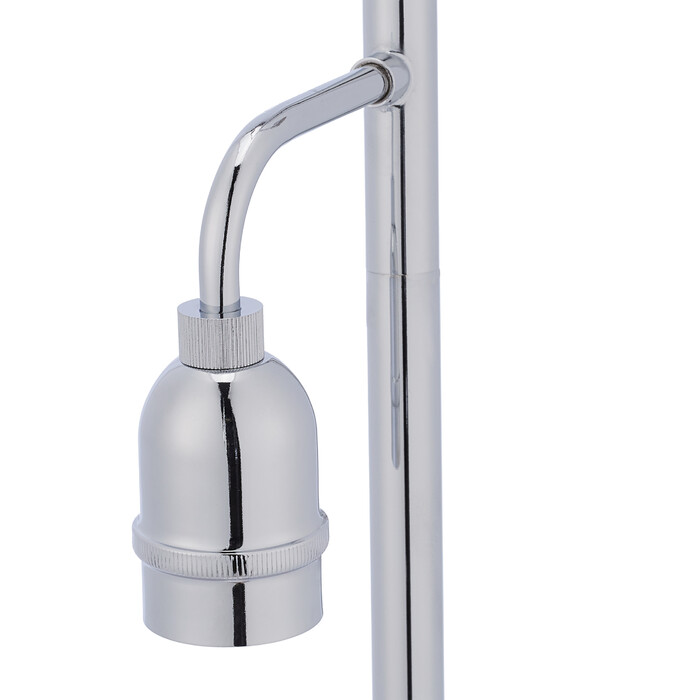Relaxdays Stehlampe in Silber
