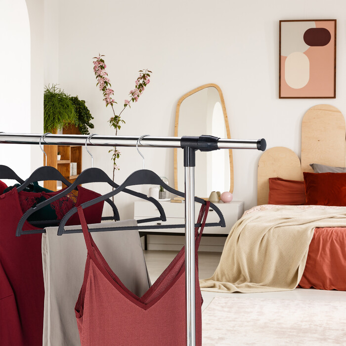 Relaxdays Kleiderbügel aus Weizenstroh 10er Set