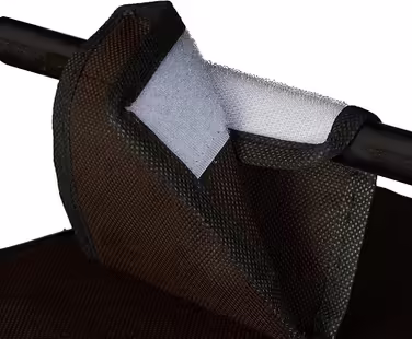 Relaxdays Hängeregal Stoff, 6 Fächer, 2 Schübe, für Kleiderschrank, HBT: ca. 82x14,5x30 cm, Dunkelbraun