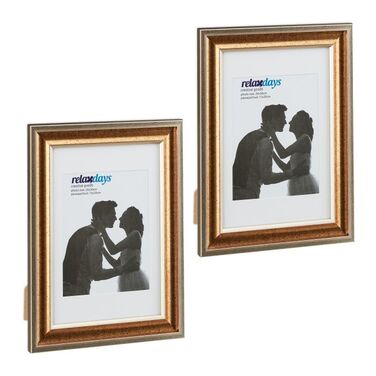 Relaxdays Bilderrahmen 20x30 cm 2er Set
