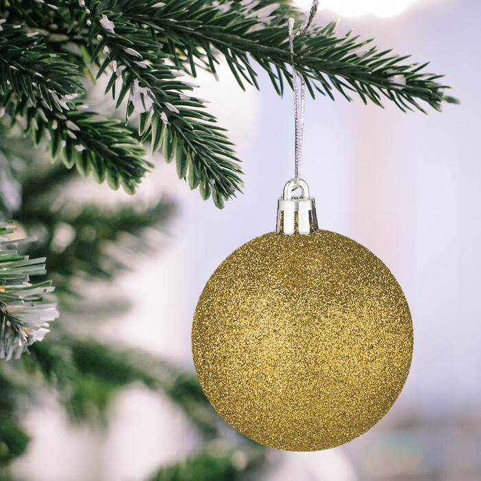Relaxdays Weihnachtskugeln im 100er Set