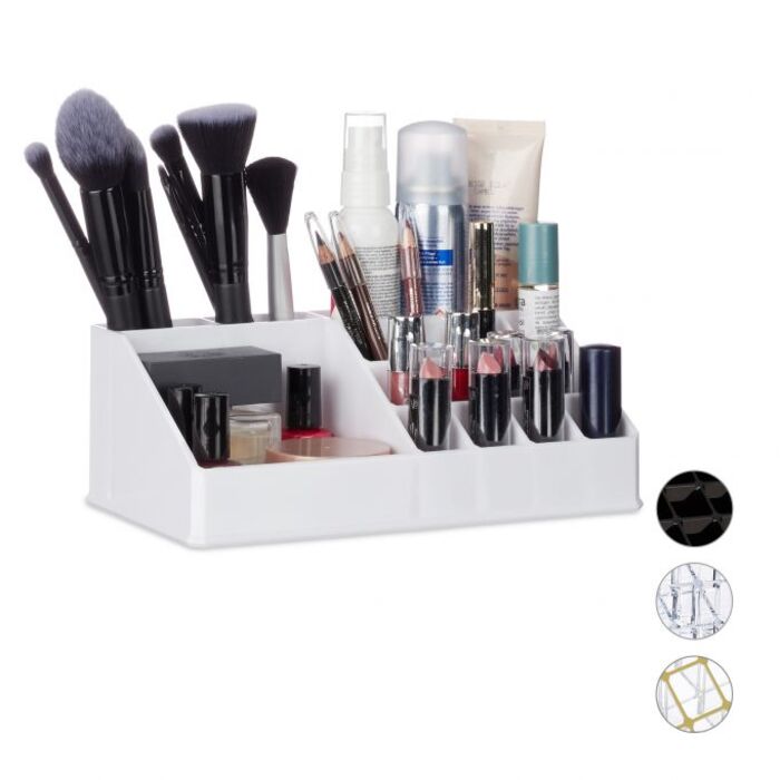 Relaxdays Kosmetikorganizer Acryl