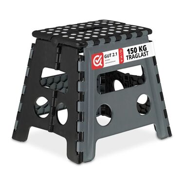 Relaxdays Klapphocker faltbar L
