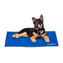 Relaxdays Blaue Kühlmatte für Hunde