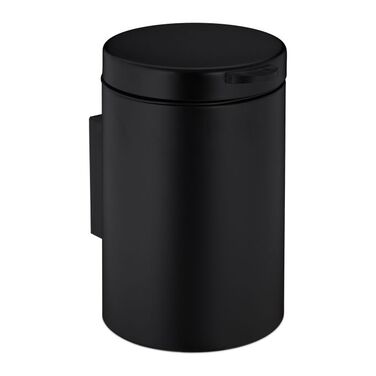 Relaxdays Kosmetikeimer Wandmontage 5 Liter