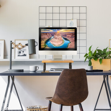 Relaxdays Höhenverstellbarer Monitorständer
